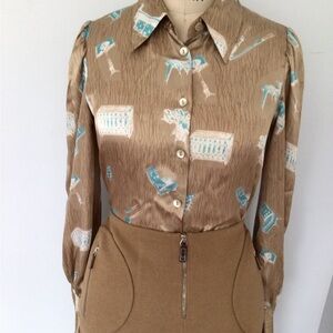 An Authentic Vintage Fendi Blouse